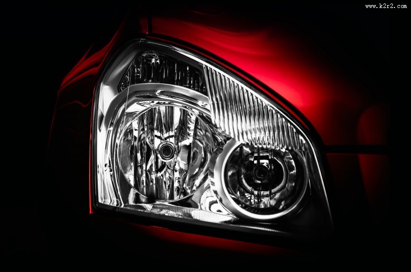 时尚的汽车灯图片