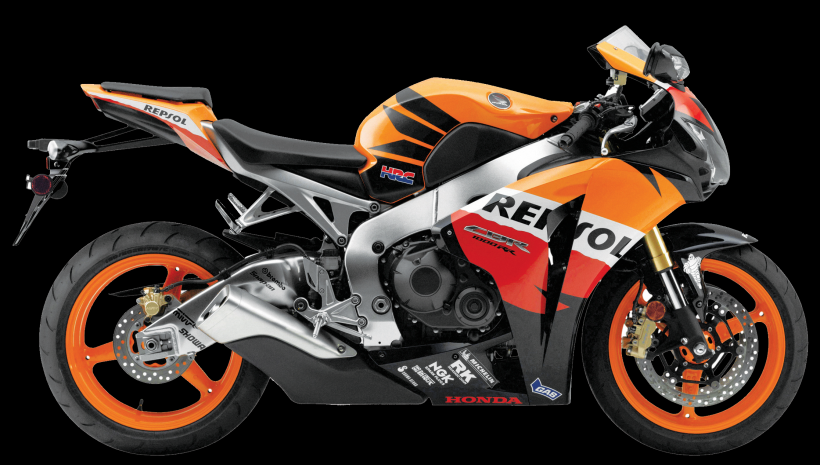 摩托车透明背景PNG图片