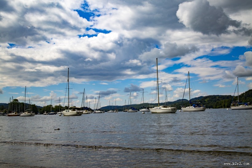 游艇和游艇码头图片