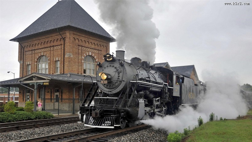 蒸汽火车图片大全