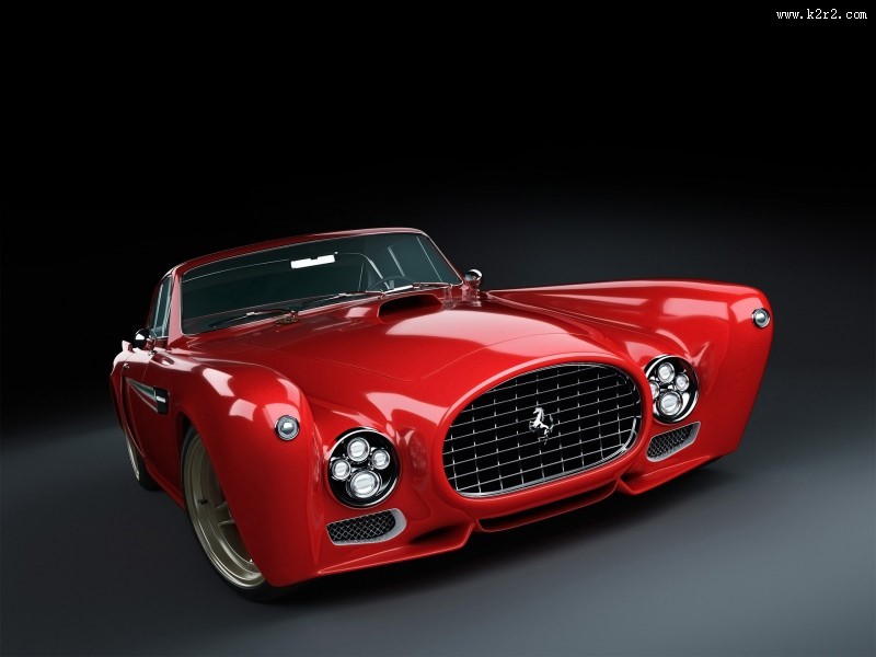 法拉利老爷车图片