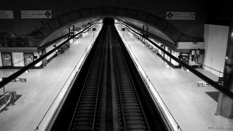 地铁摄影图片