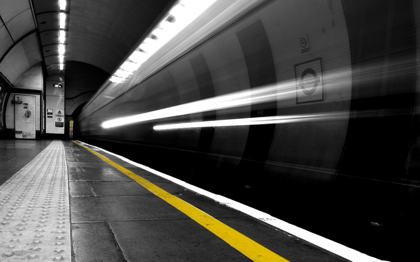 地铁摄影图片