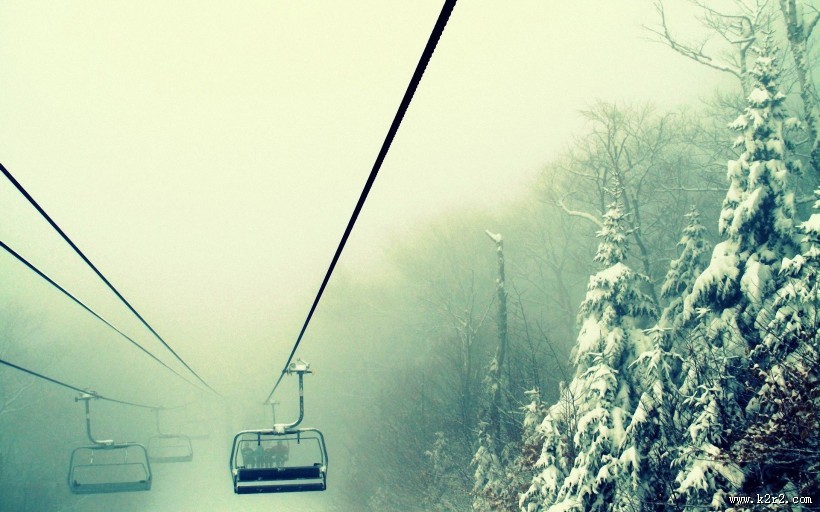 空中观光缆车图片