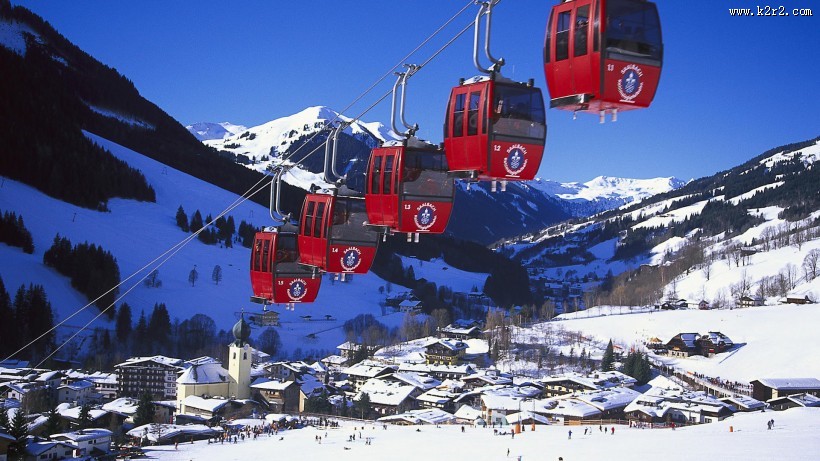 空中观光缆车图片