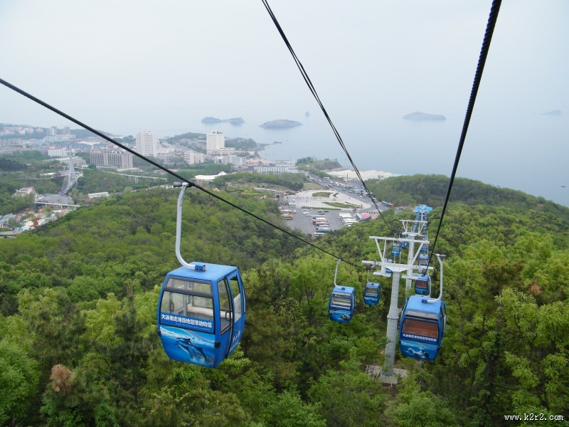 空中观光缆车图片