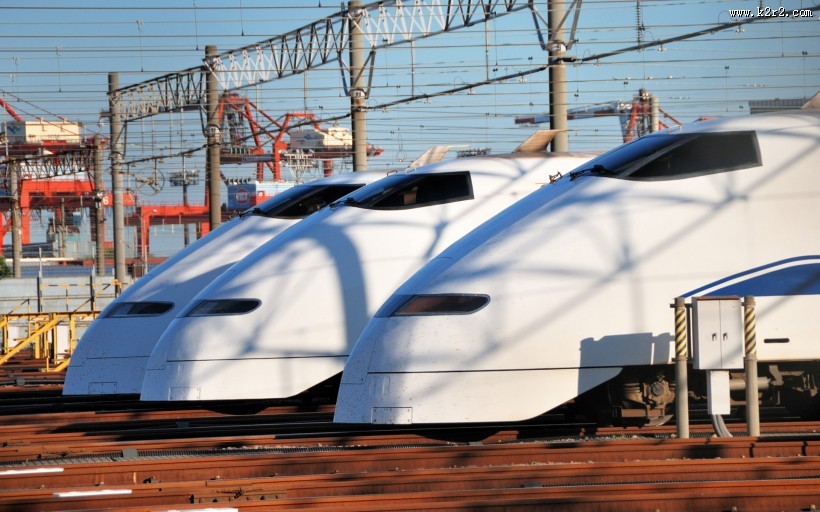 日本高速铁路图片大全