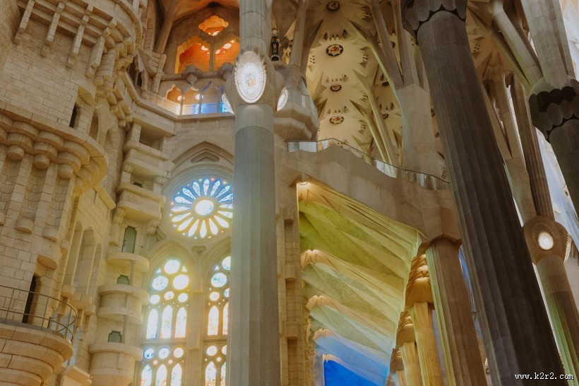 西班牙巴塞罗那的教堂图片