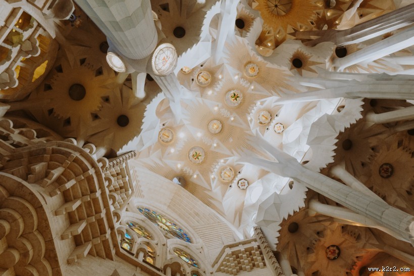 西班牙巴塞罗那的教堂图片