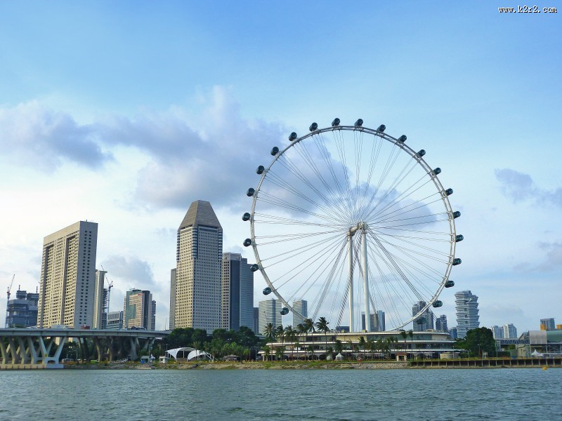 巨大的摩天轮图片