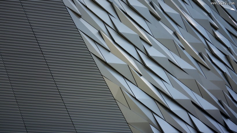几何建筑墙面图片