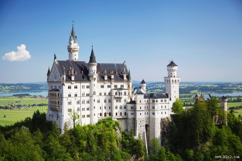 华丽的城堡图片