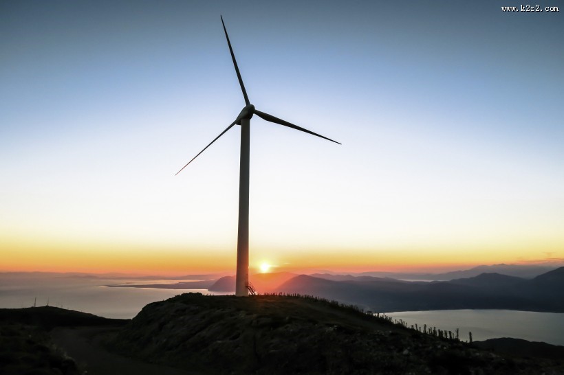 风力发电的风力发电机图片