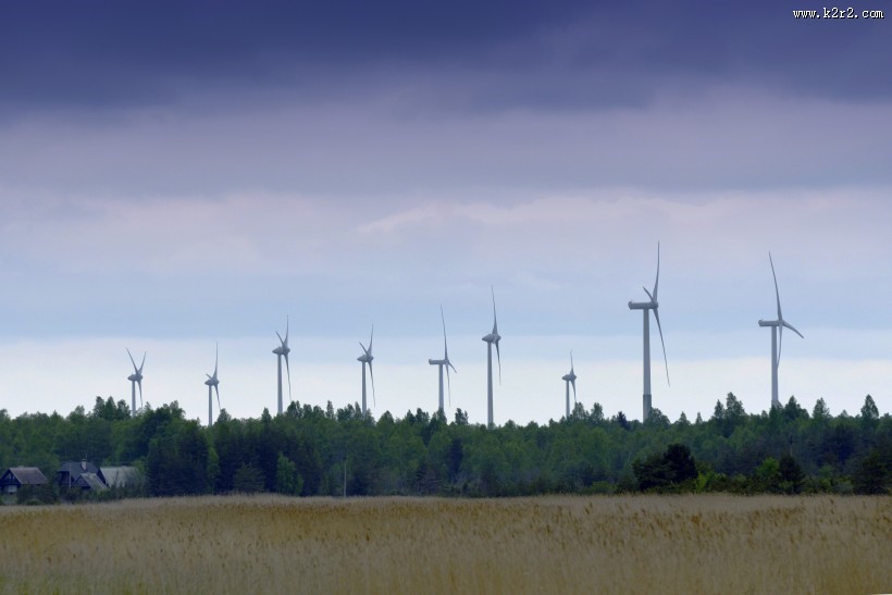 高大的风力发电机图片大全