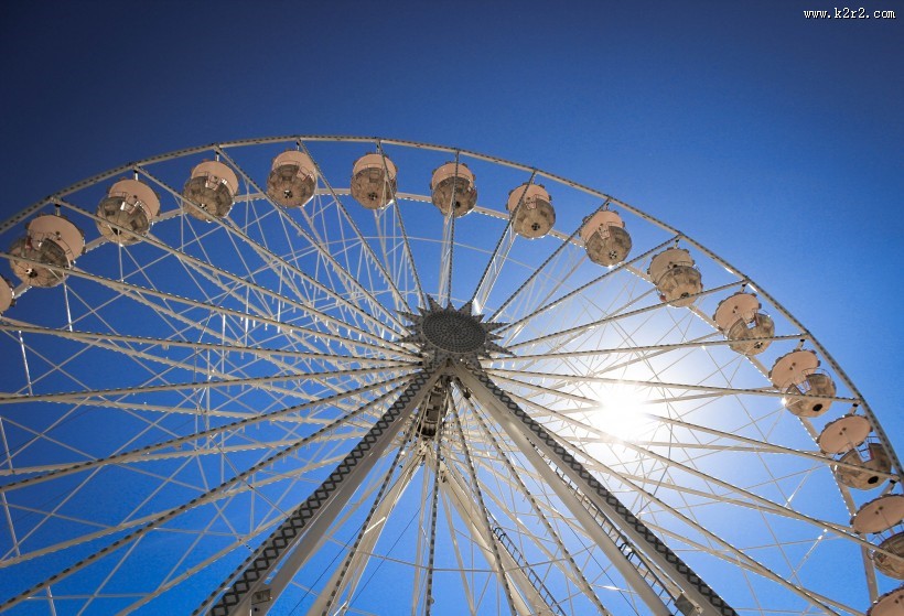 高高的摩天轮图片大全