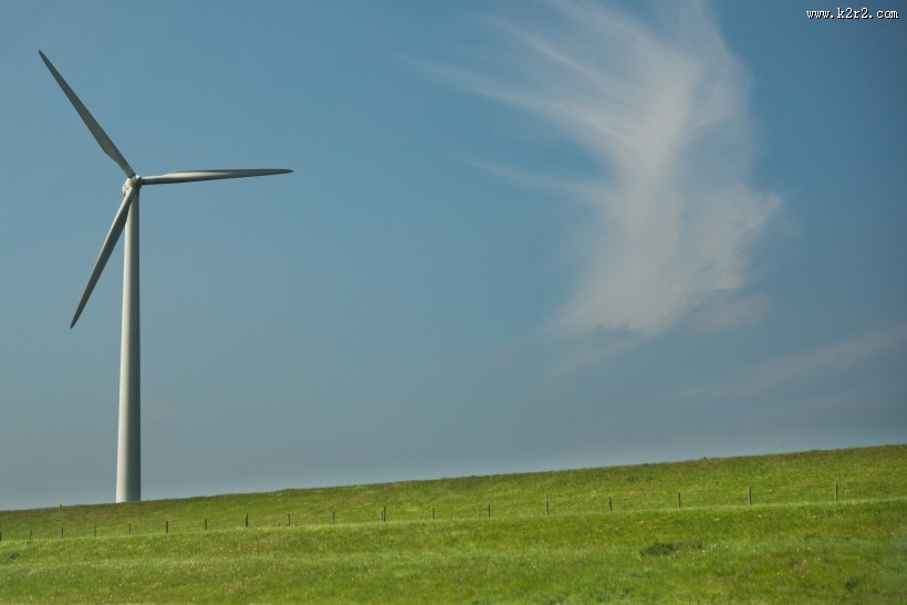 风力发电的风力发电机图片