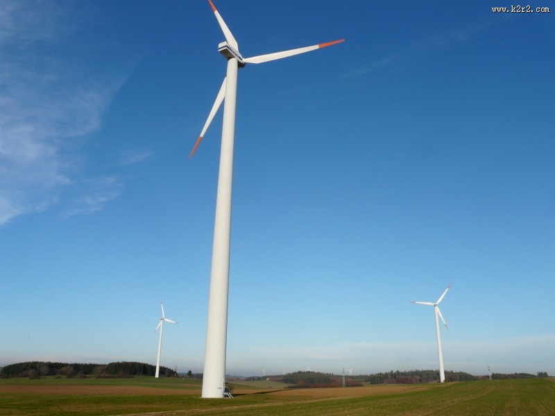 风力发电的风力发电机图片