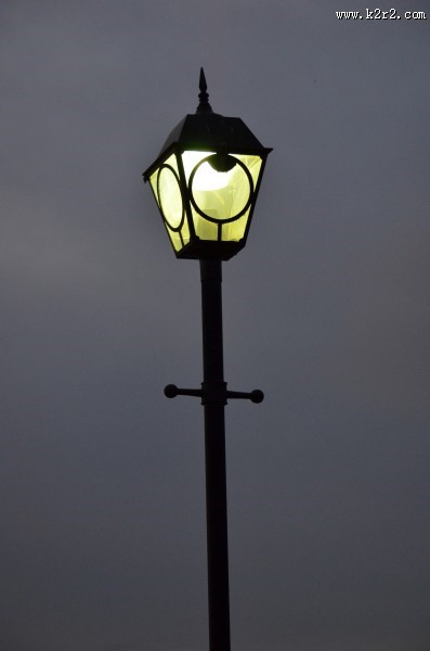 复古的路灯图片