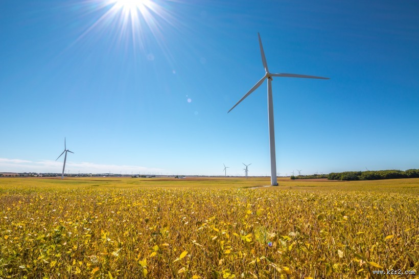风力发电的风力发电机图片