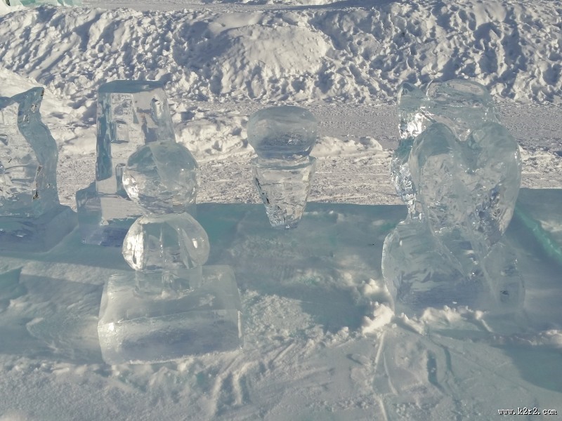 美丽的冰雕图片