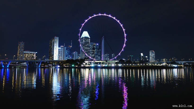 高大的摩天轮图片