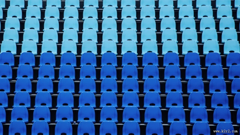 无人的观众席图片大全