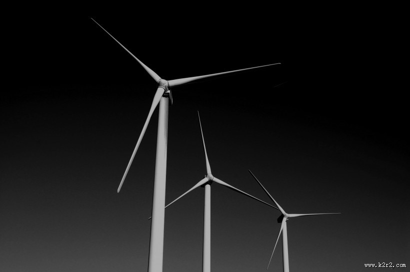 风力发电的风车图片大全
