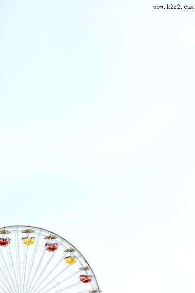 大型娱乐设施摩天轮图片