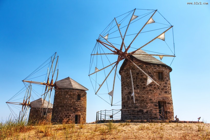 荷兰风车图片大全