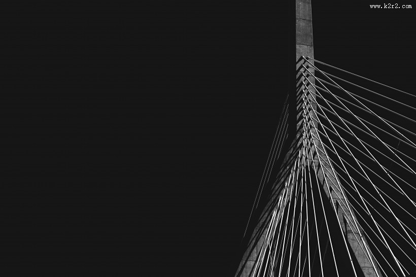 几何交错的电线图片