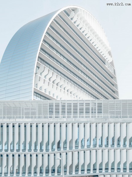 曲线美的现代建筑图片