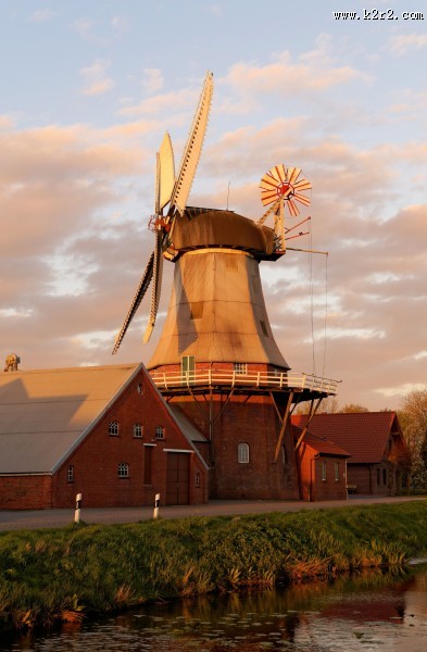 荷兰风车图片大全