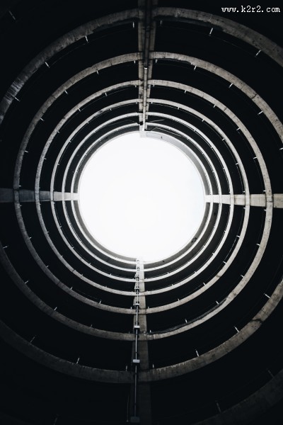 螺旋式建筑风景图片