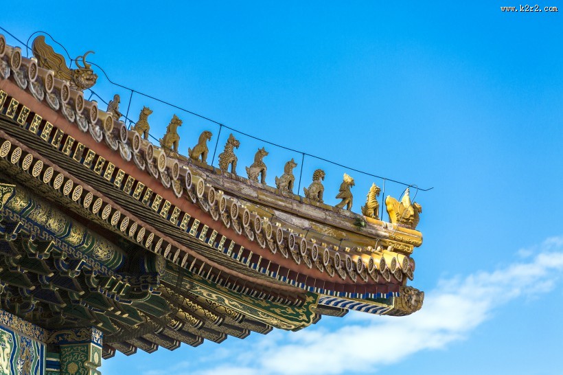 北京故宫五脊六兽图片