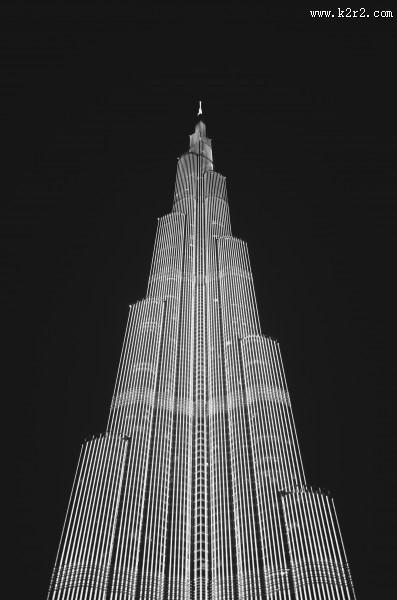 世界第一高楼迪拜塔图片