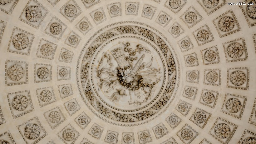 教堂的拱顶图片