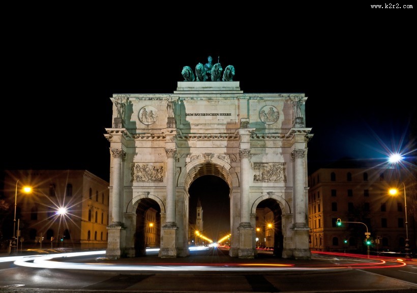 法国凯旋门图片大全