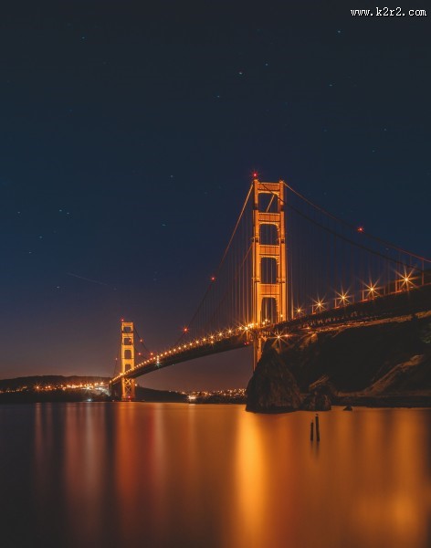 美国金门大桥图片