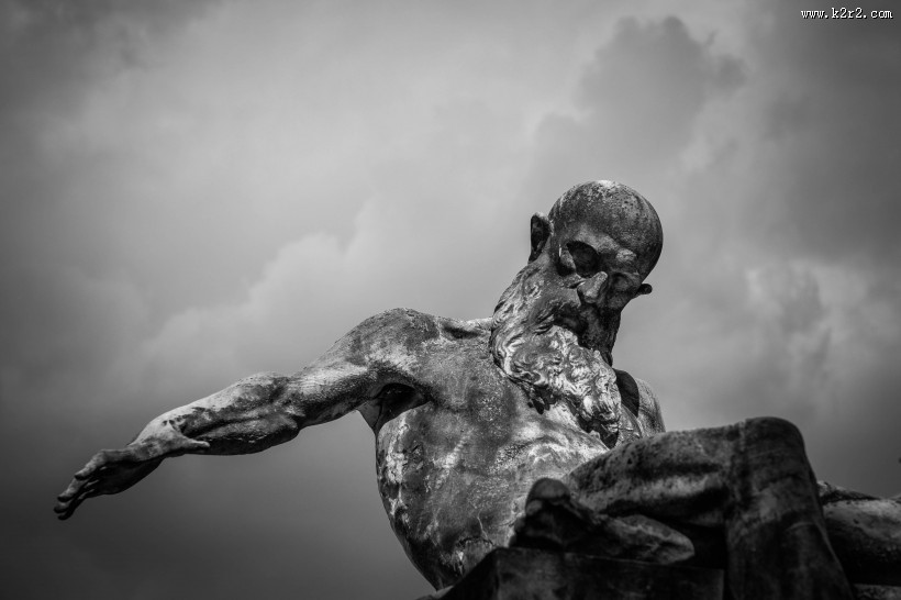 欧美风格的人形雕像图片