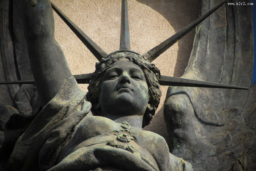 美国自由女神雕像图片