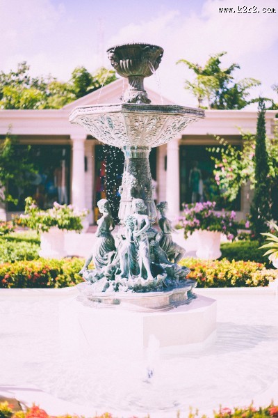 建筑图片 人工喷泉图片