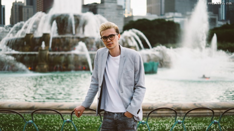 建筑图片 人工喷泉图片