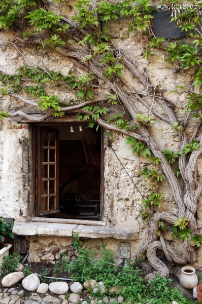建筑小镇风景特写图片