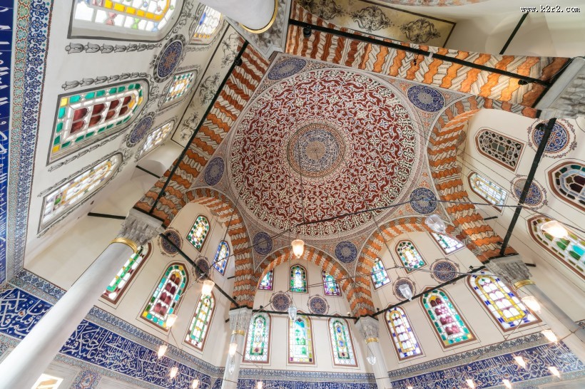 奢华的欧洲教堂室内图片