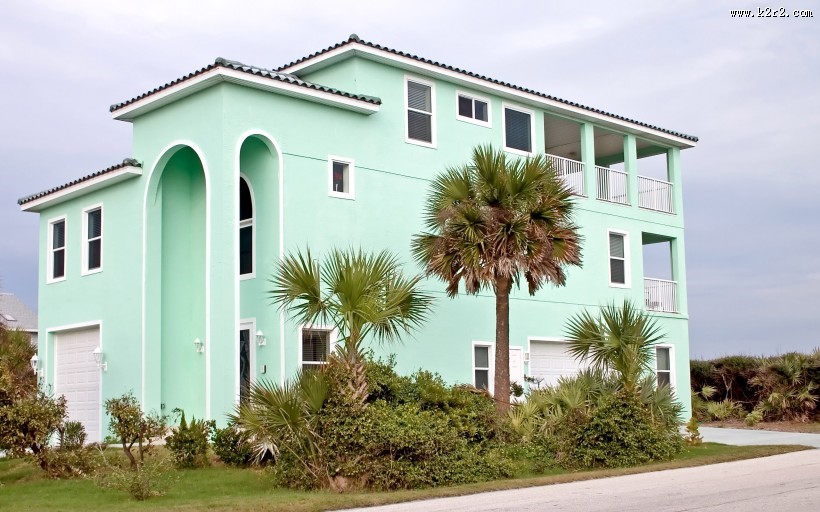 豪华的别墅建筑图片