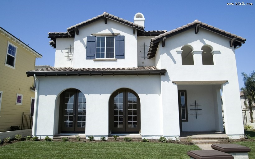 豪华的别墅建筑图片