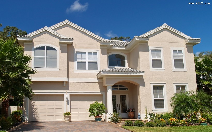 豪华的别墅建筑图片