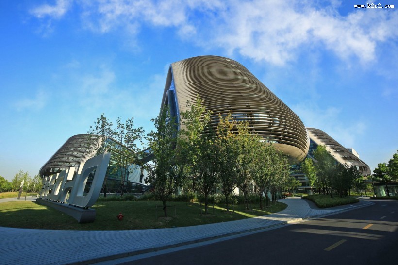 上海凌空SOHO建筑图片