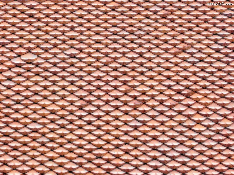 各式各样的屋面瓦片图片