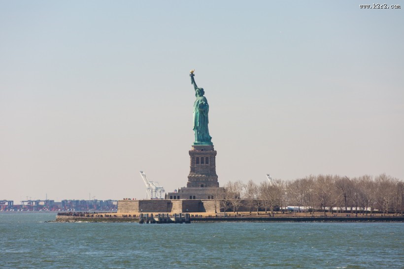 自由女神像图片